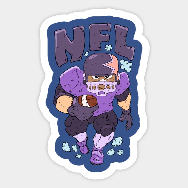 NFL Sticker by vanpaul54